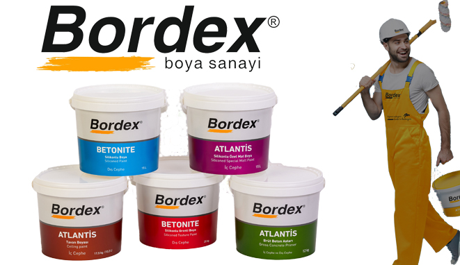 Bordex  Dekoratif Boya Üretiminde Liderliğini Koruyor!