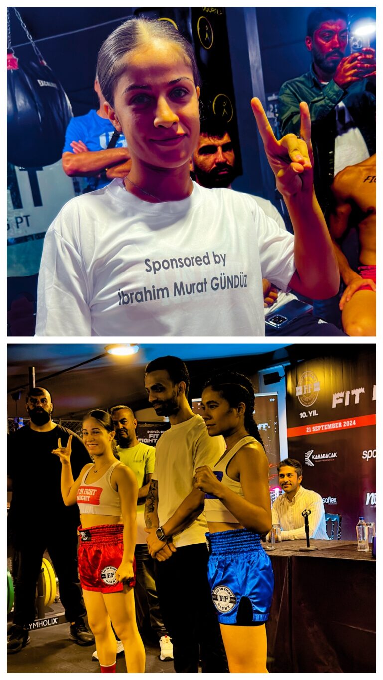 İbrahim Murat Gündüz ve Bozkurt Ruhu: Melis Nazlıcan Talun’un Fit in Fight Night Öncesi Verdiği Mesaj