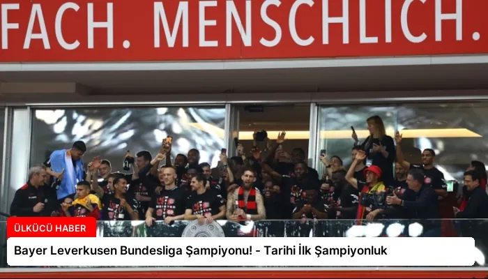 Bayer Leverkusen Bundesliga Şampiyonu! – Tarihi İlk Şampiyonluk