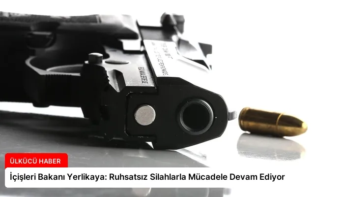 İçişleri Bakanı Yerlikaya: Ruhsatsız Silahlarla Mücadele Devam Ediyor