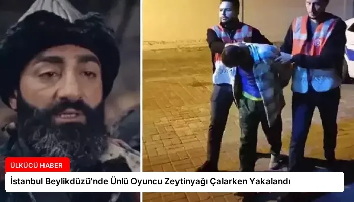 İstanbul Beylikdüzü’nde Ünlü Oyuncu Zeytinyağı Çalarken Yakalandı