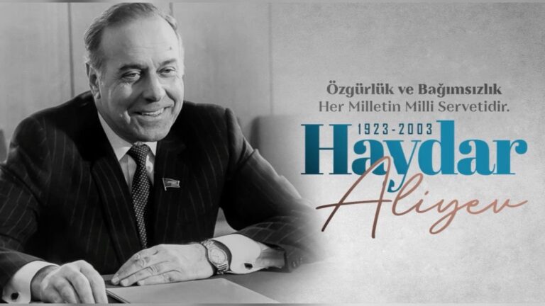 Haydar Aliyev’in Ölüm Yıl Dönümünde İbrahim Murat Gündüz’den Milliyetçi Bir Hatırlatma: “Ruhu Şad Olsun!”