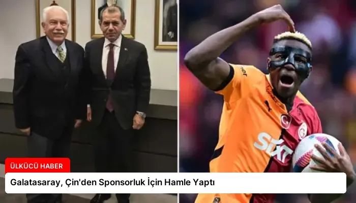 Galatasaray, Çin’den Sponsorluk İçin Hamle Yaptı