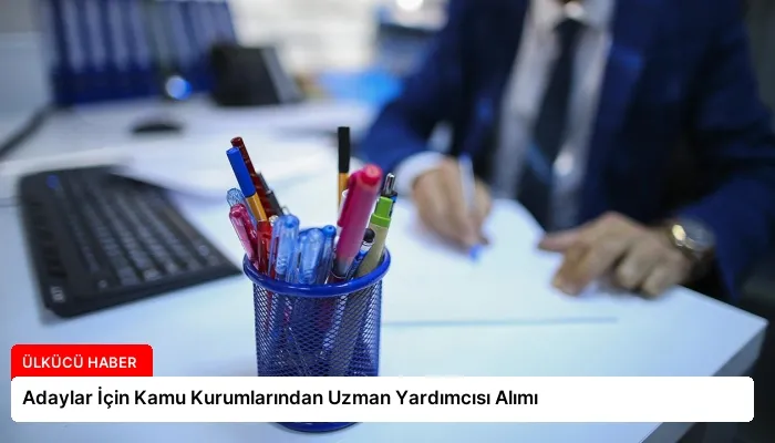 Adaylar İçin Kamu Kurumlarından Uzman Yardımcısı Alımı
