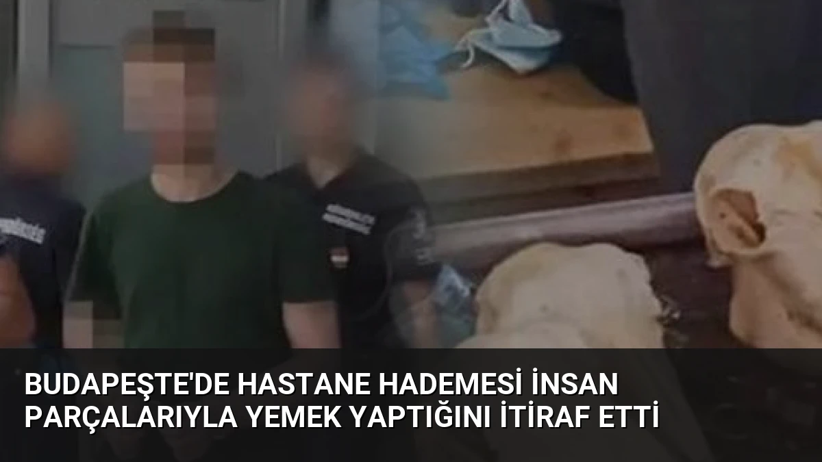 Budapeşte’de Hastane Hademesi İnsan Parçalarıyla Yemek Yaptığını İtiraf Etti