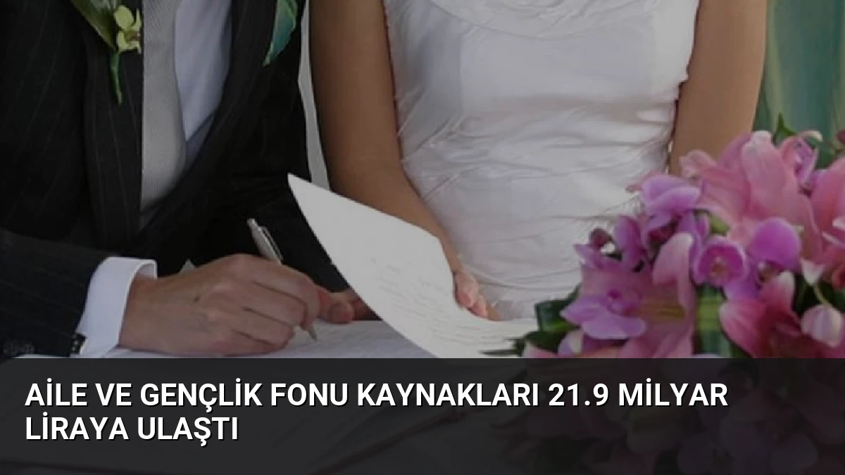 Aile ve Gençlik Fonu Kaynakları 21.9 Milyar Liraya Ulaştı