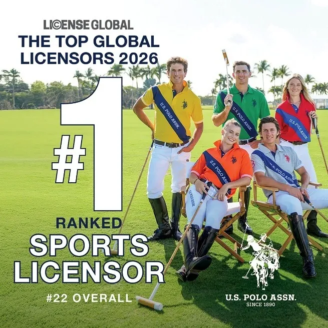 U.S. Polo Assn., License Global’ın 2026 “En Büyük Küresel Lisansörler” Sıralamasında Tüm Spor Markaları Arasında 1. Sırada Yer Alırken Genel Sıralamada 22. Sıraya Yükseldi