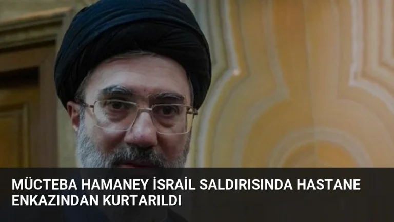 Mücteba Hamaney İsrail Saldırısında Hastane Enkazından Kurtarıldı