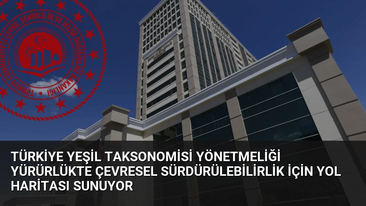 Türkiye Yeşil Taksonomisi Yönetmeliği Yürürlükte Çevresel Sürdürülebilirlik İçin Yol Haritası Sunuyor